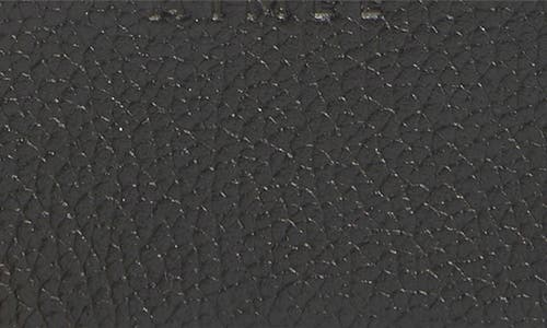 Aimee Zoe Earbud Leather Wallet In Black