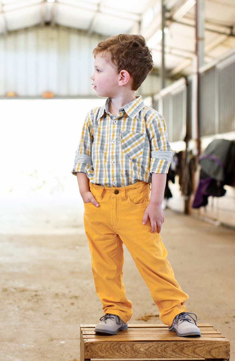 RuggedButts Plaid Shirt & Pants Set, Alternate, color, 