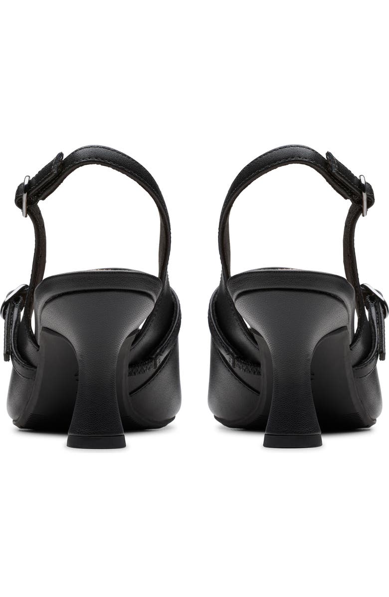 Clarks<sup>®</sup> Kataleyna Ruby Slingback Pump, Alternate, color, Black Leather