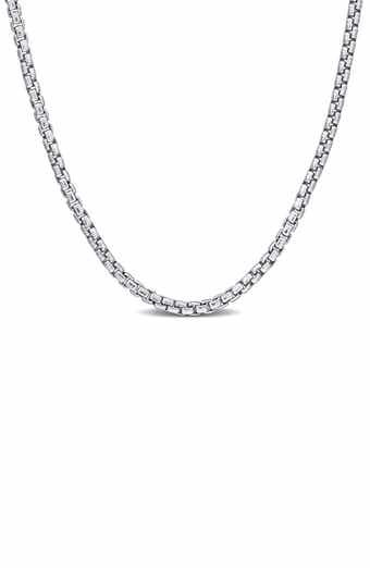 Box Link Chain Necklace, 1.40mm