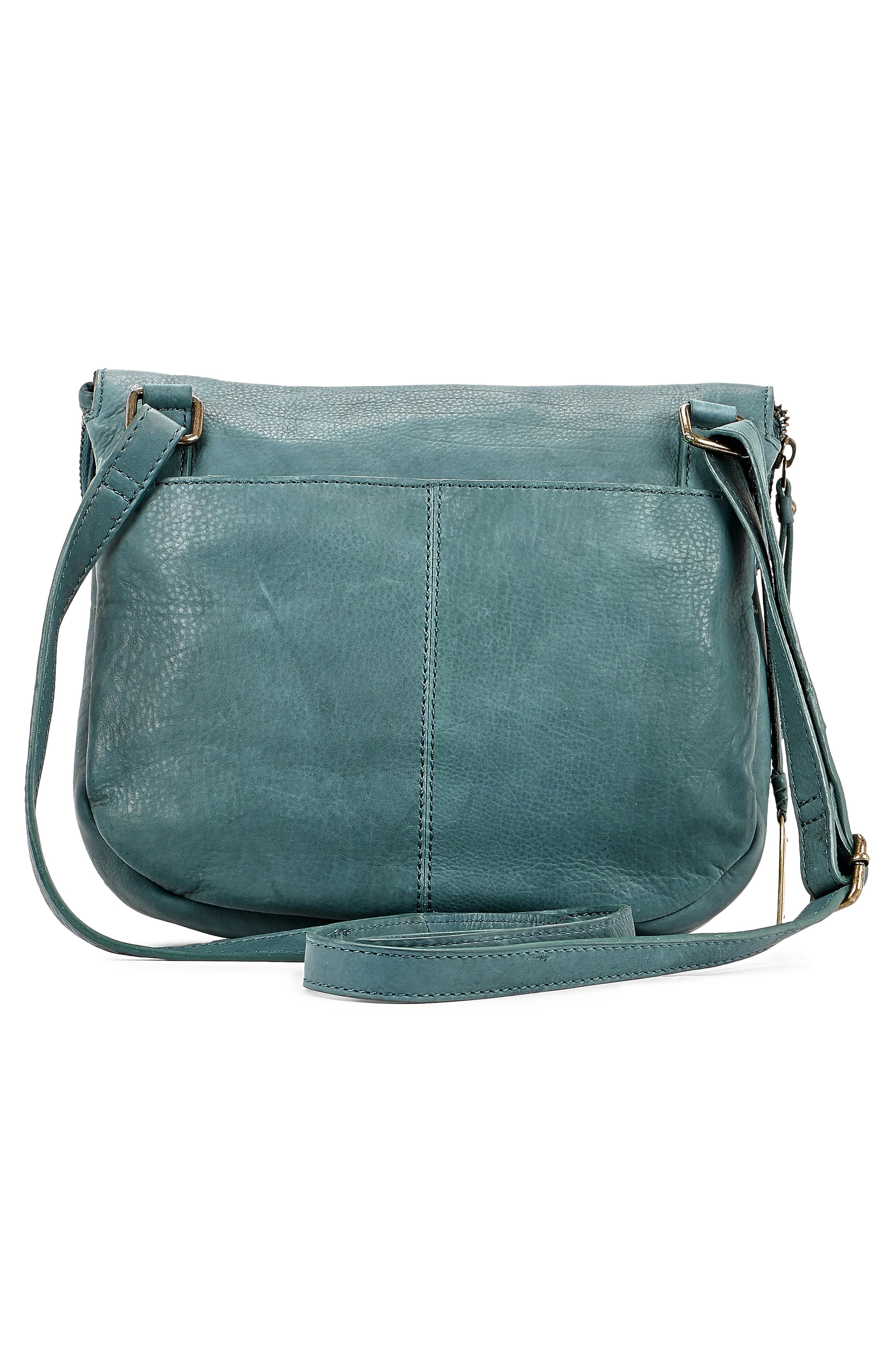Børn Stonefield Leather Crossbody, Alternate, color, Mineral Blue