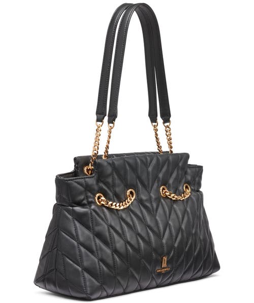 Karl Lagerfeld Paris Lafayette Satchel In Multi