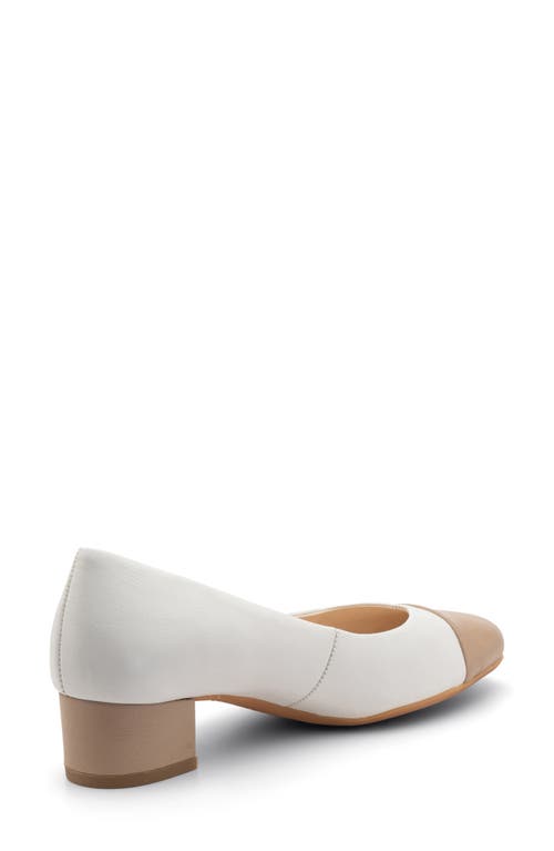 Ara Nanette Block Heel Pump In Multi