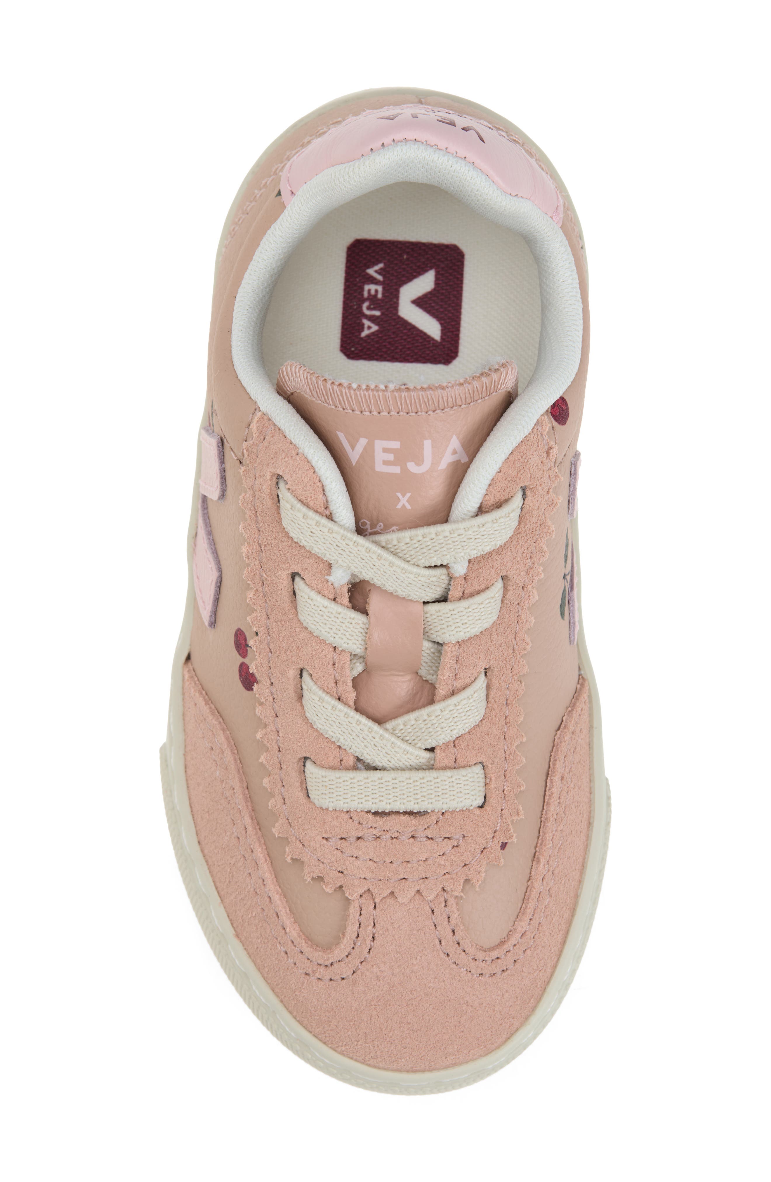 x Konges Sløjd Kids' Small Volley Sneaker, Alternate, color, CHERRY PETALE