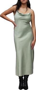 AllSaints Hadley Satin Slipdress