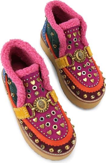 Mansion Cozy Faux Shearling Bootie