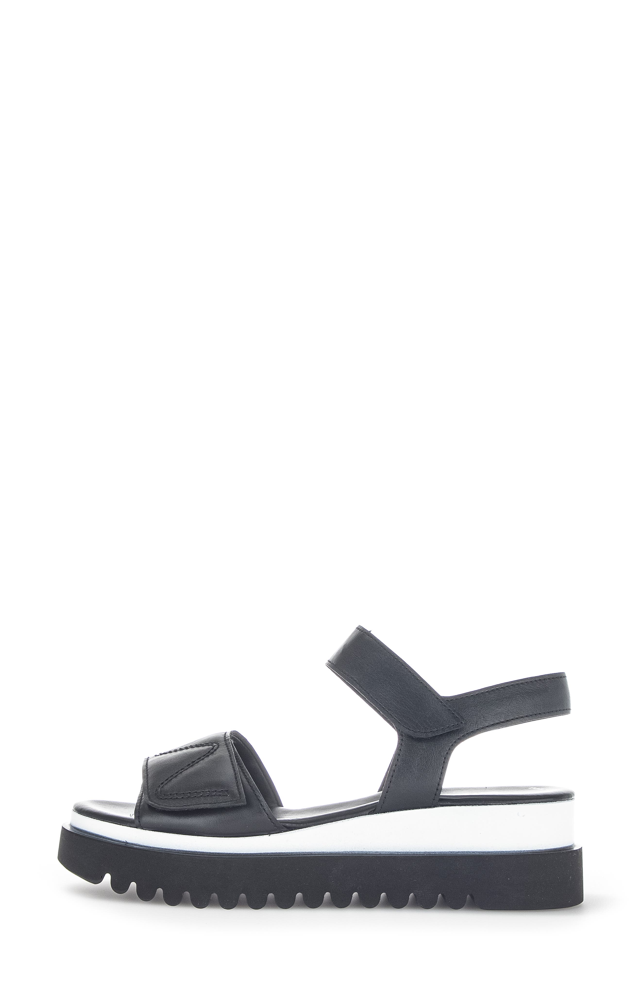 Gabor Strappy Wedge Sandal, Alternate, color, 