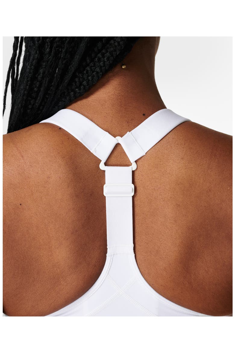 Power Medium Impact Sports Bra, Alternate, color, WHITE