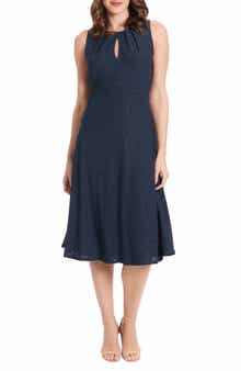 Sleeveless Eyelet Dress