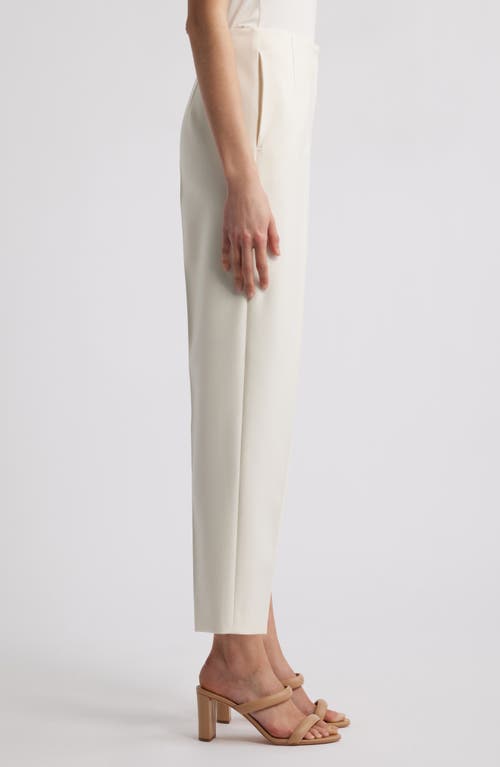 Hugo Boss Boss Tetisa Slim Fit Pants In Soft Cream