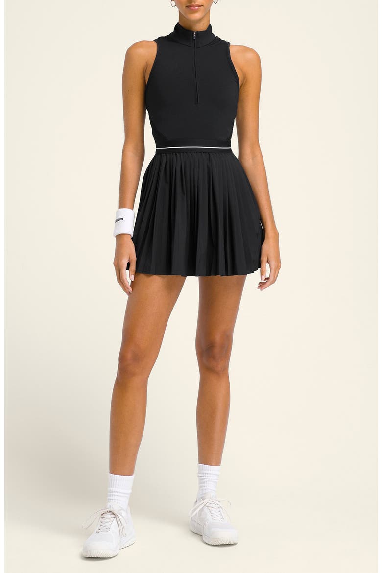 Winning Tennis Dress, Main, color, BLACK