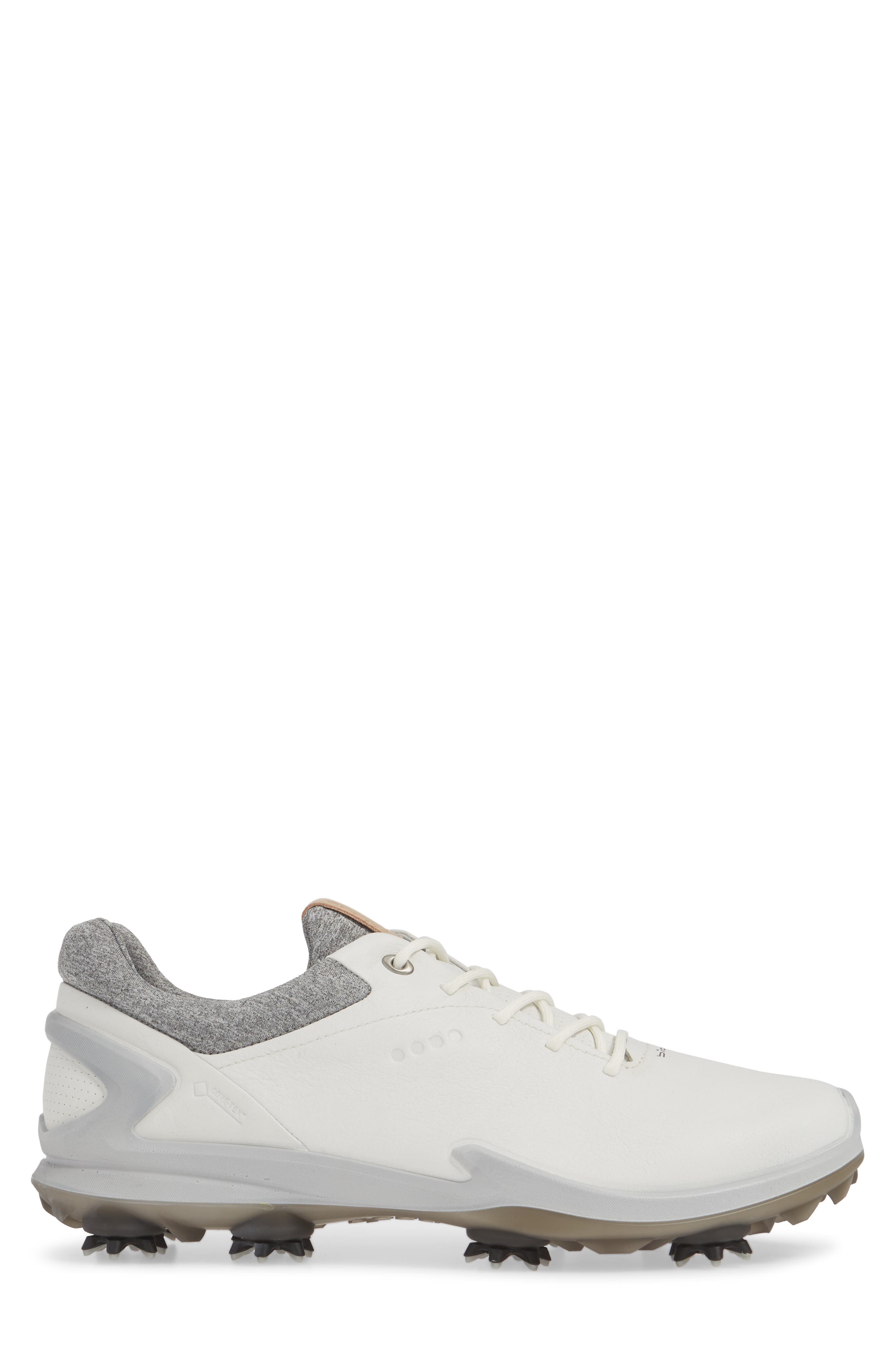 BIOM® G 3 Gore-Tex® Golf Shoe, Alternate, color, SHADOW WHITE LEATHER