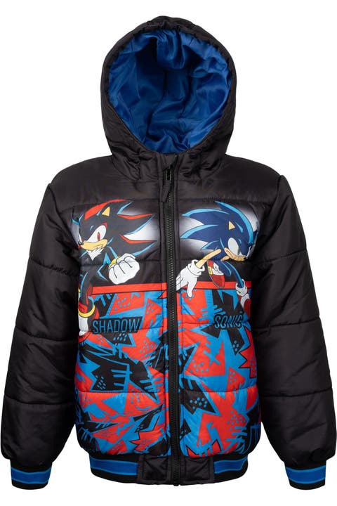 Sonic the Hedgehog Hooded Puffer Jacket