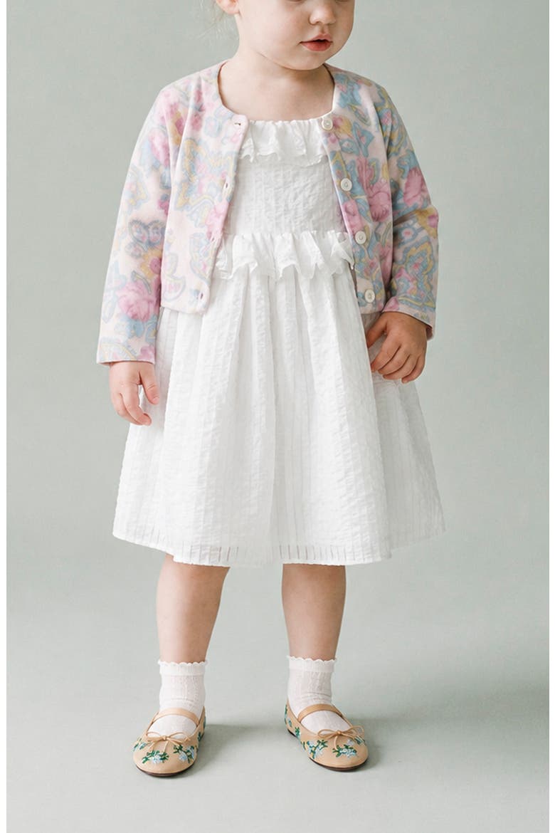 Bohemian Print Cardigan, Alternate, color, PINK