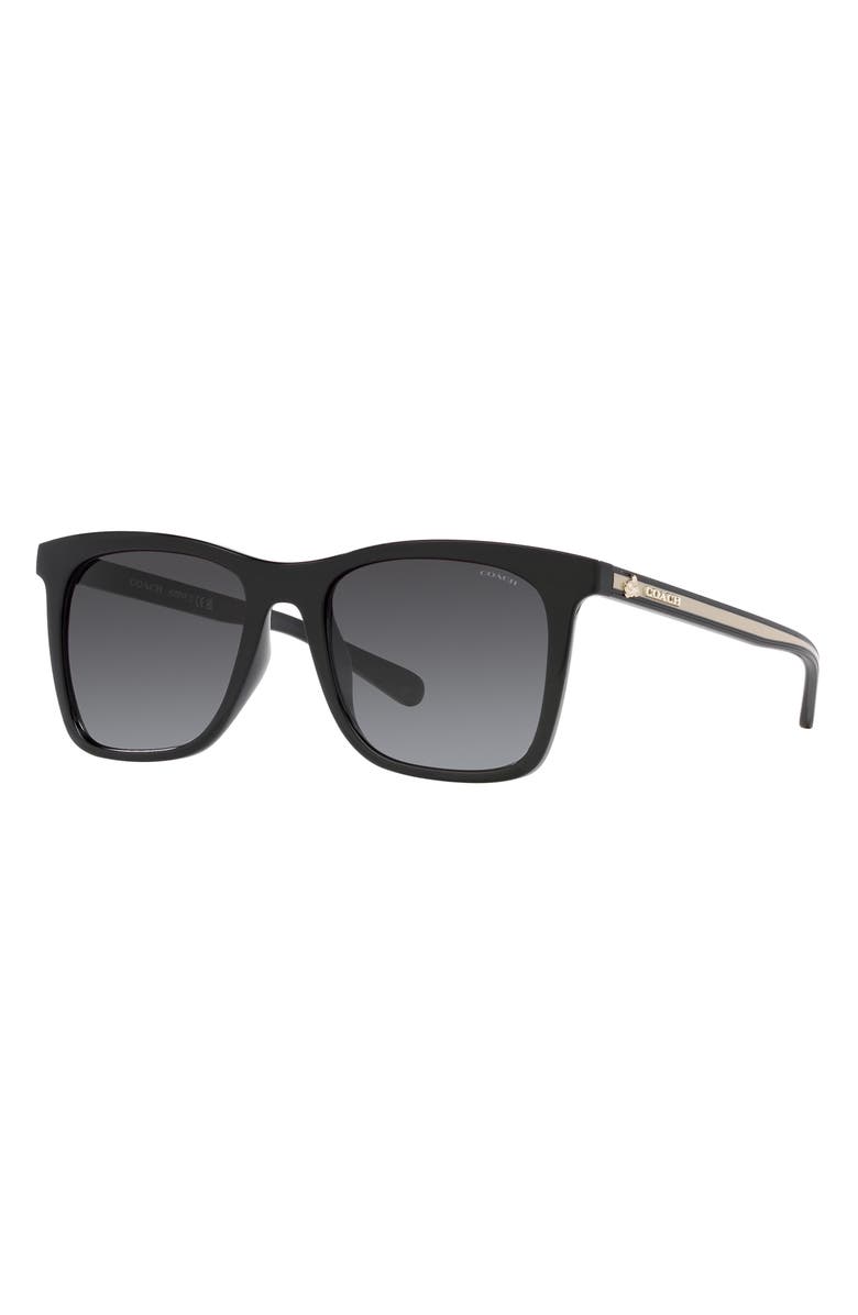 COACH 55mm Gradient Square Sunglasses, Alternate, color,