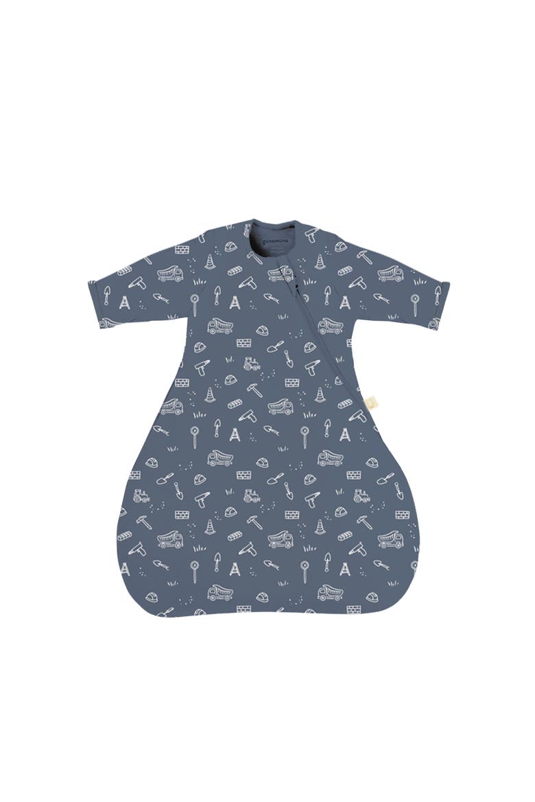 Unisex Baby Long Sleeve Transitional Swaddle Sleep Sack, Easy Diaper Changes, 2.5 TOG, Main, color, Construction