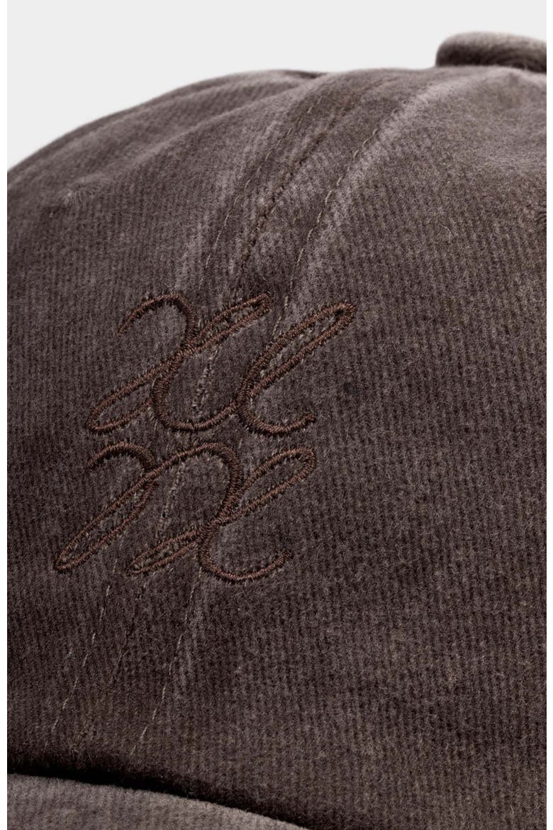 Embroidered Cap, Alternate, color, Chocolate