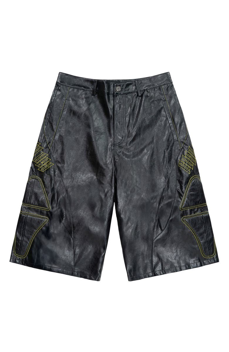 RtA Rami Biker Shorts, Main, color, Black