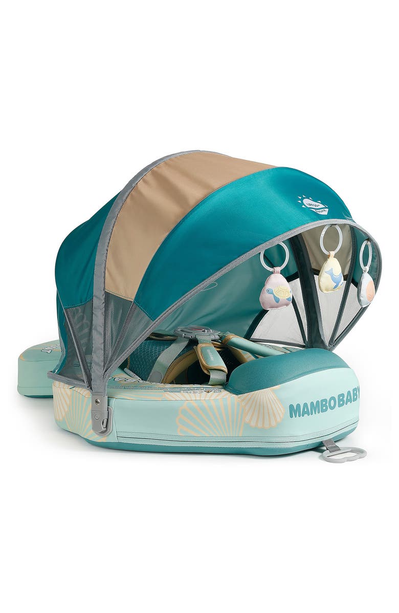 Mambobaby Kids' Seashell Chest Float, Main, color, Green