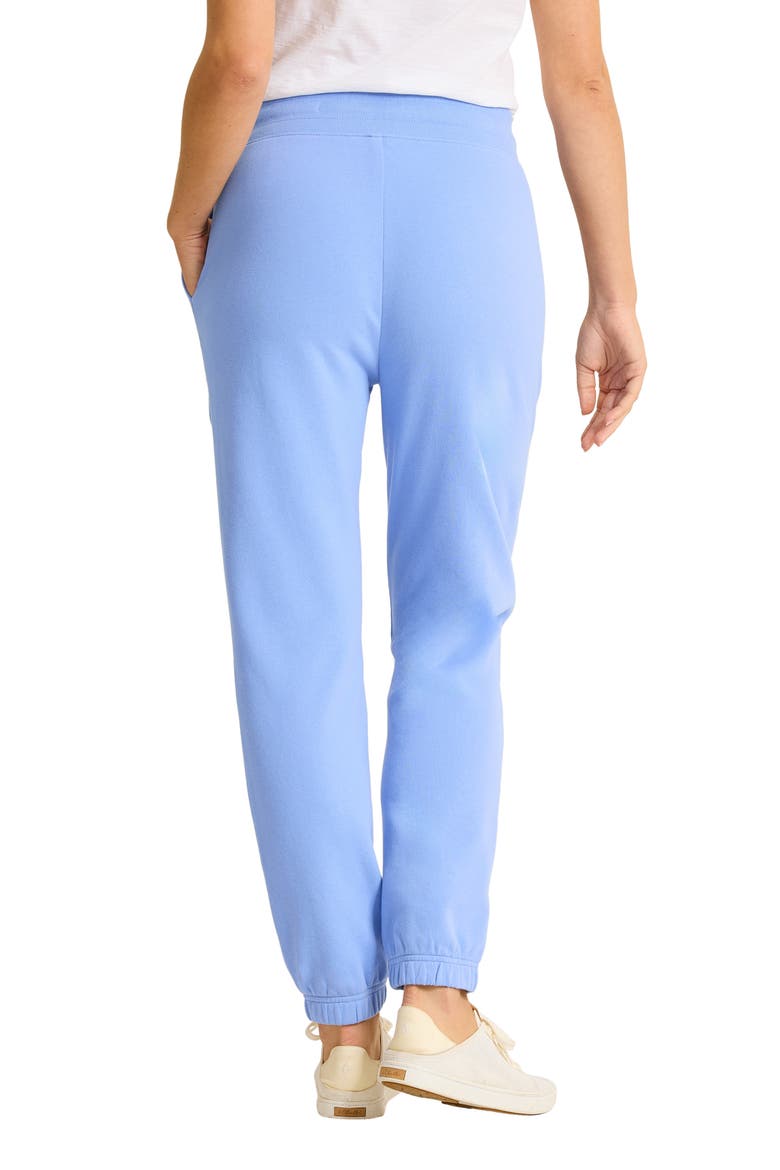 Marina del Mar Cotton Fleece Joggers, Alternate, color, GRAPE POOLS