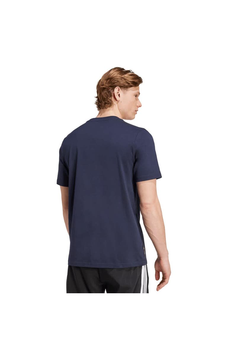 adidas Men's adidas Navy Real Madrid Three-Stripe Wordmark T-Shirt, Alternate, color, Navy
