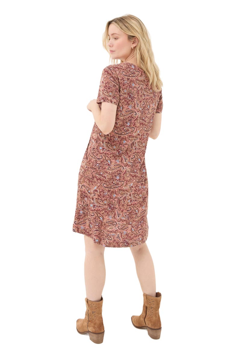 FatFace Women's Simone Wild Paisley Jersey Dress, Alternate, color,
