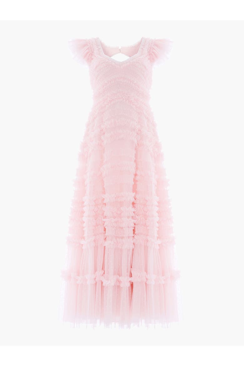 Amara Backless Gown, Alternate, color, Peony Pink