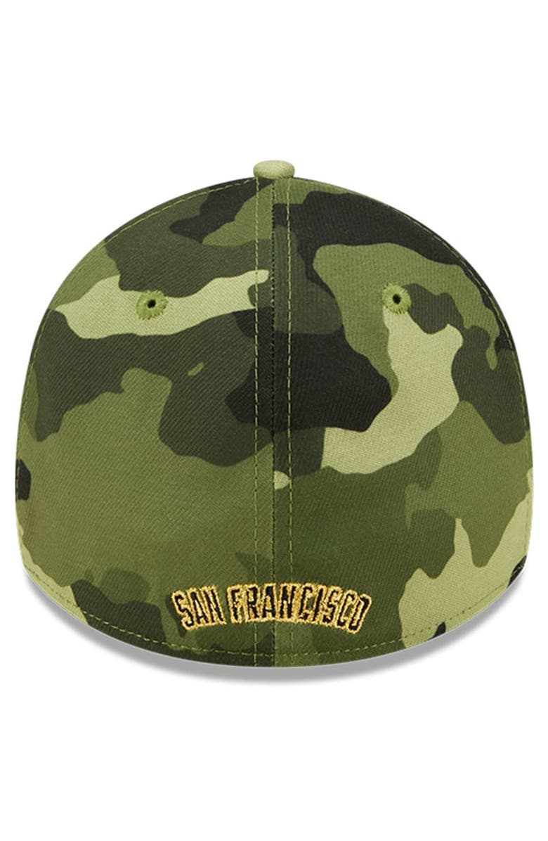 New Era Men's New Era Camo San Francisco Giants 2022 Armed Forces Day 39THIRTY Flex Hat, Alternate, color, Camo