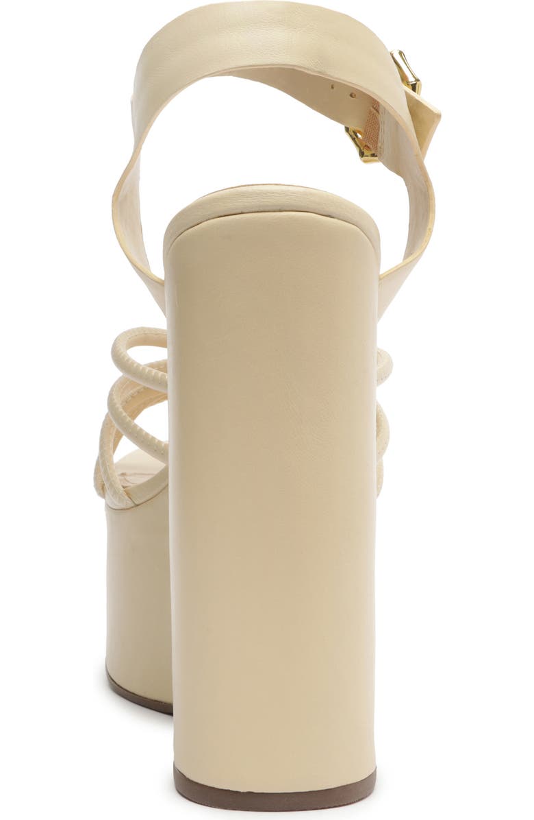 Schutz Mahi Cutout Platform Sandal, Alternate, color,