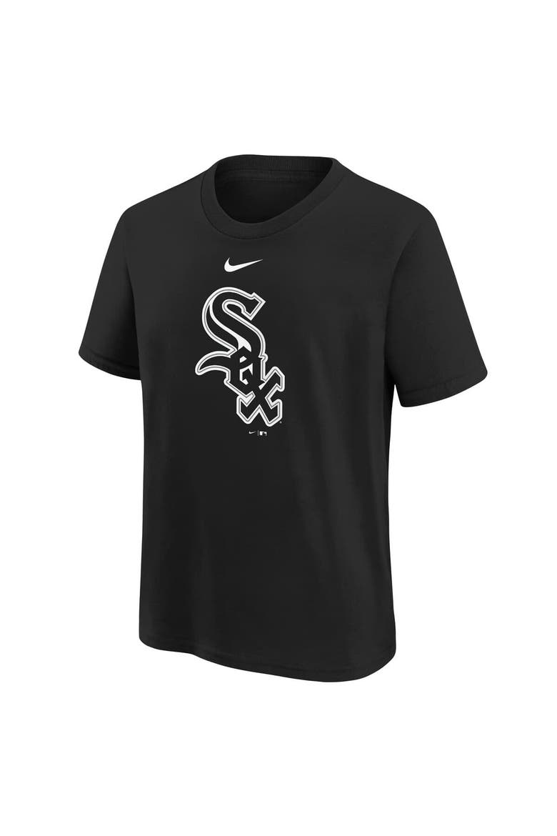 Youth Nike  Black Chicago White Sox Large Logo T-Shirt, Alternate, color, Black