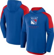 FANATICS Men's Fanatics Blue New York Rangers Meta Game Transitional Pullover Hoodie