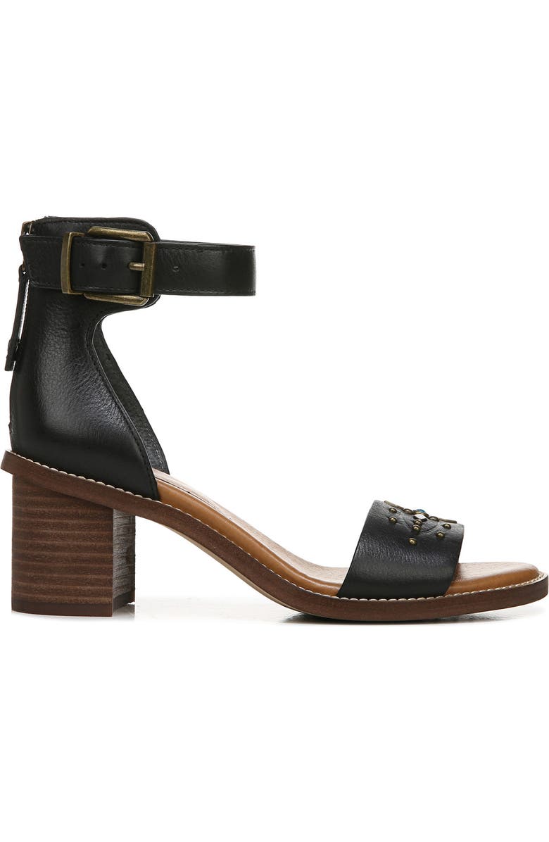 Zodiac Isla Studded Block Heel Sandal, Alternate, color,