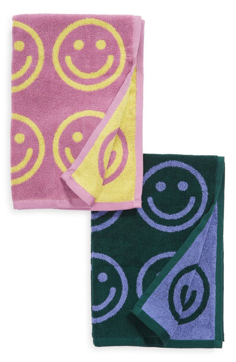 Baggu Set of 2 Organic Cotton Hand Towels, Main, color,