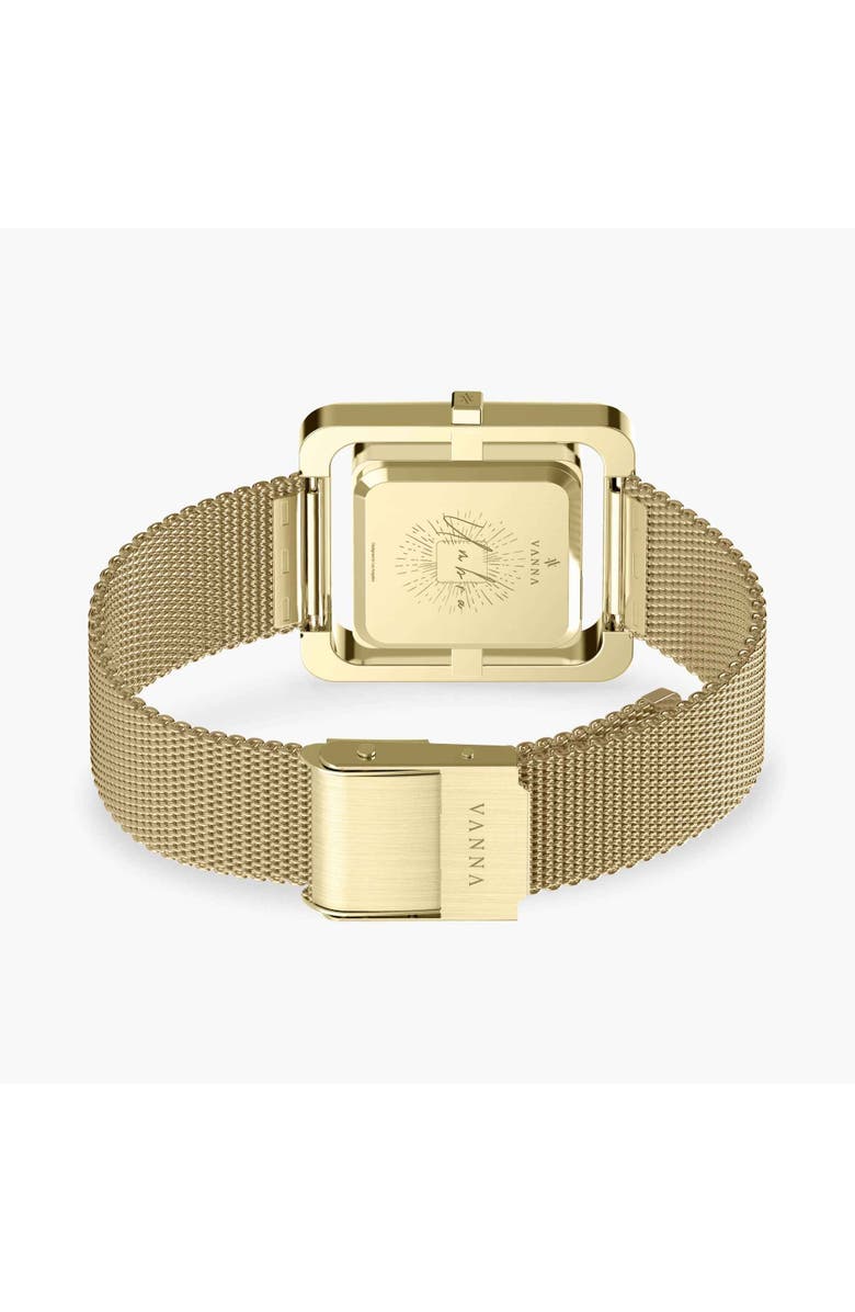 VANNA Umbra Watch, Alternate, color, White Pearl-Gold