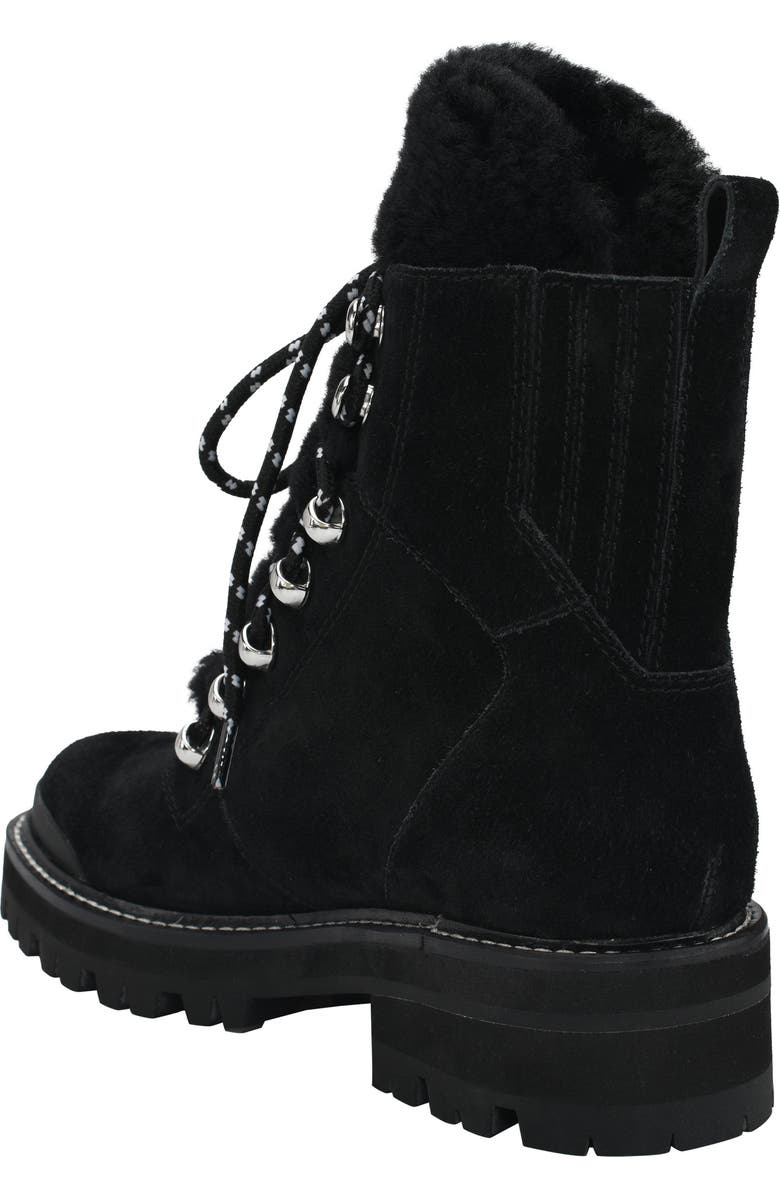 Marc Fisher LTD Izzie Genuine Shearling Lug Sole Boot, Alternate, color,