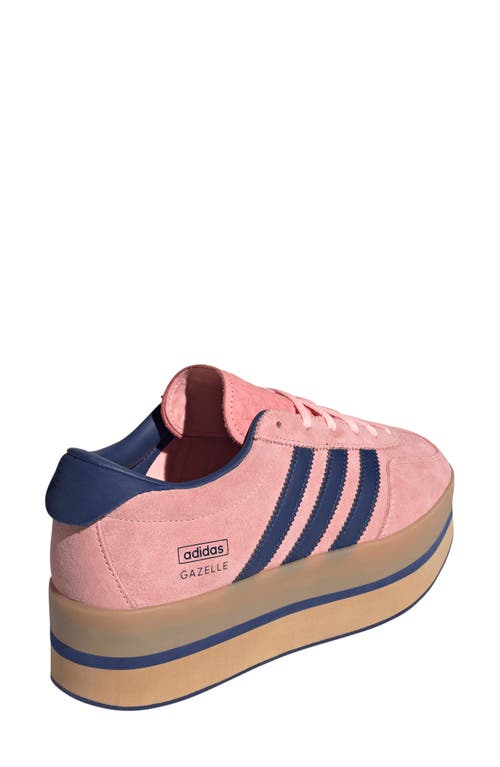 Adidas Originals Gazelle Stack Platform 3-stripes Sneakers In Multi