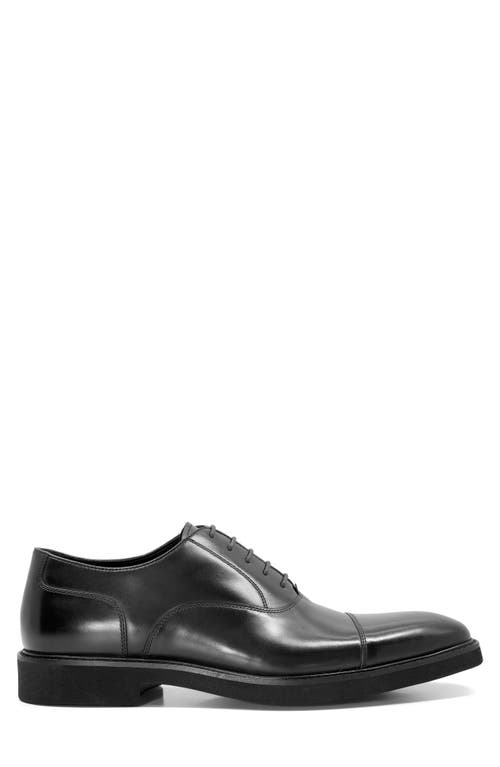Dune London Shiloh Cap Toe Oxford In Black