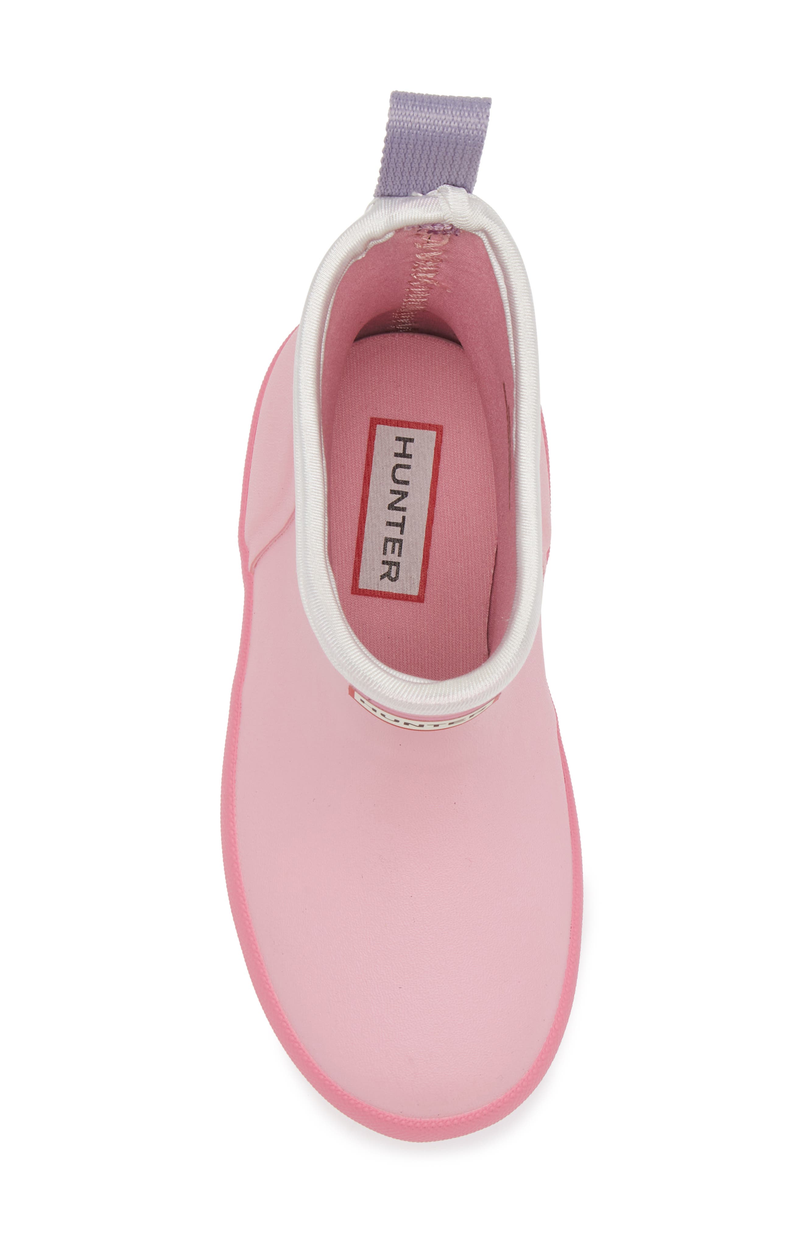 Kids' Original Waterproof Chelsea Rain Boot, Alternate, color, PINK FIZZ/WISTERIA/WHITE