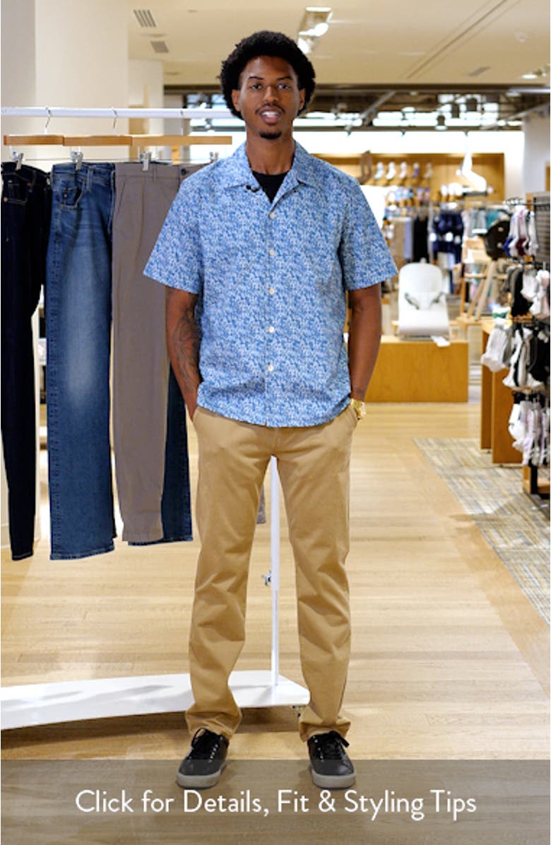 Casual Fit Organic Cotton Camp Shirt, sales video thumbnail