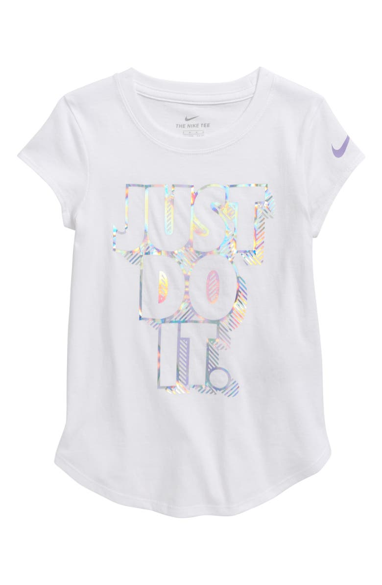 Nike Just Do It Graphic T-Shirt, Main, color, 
