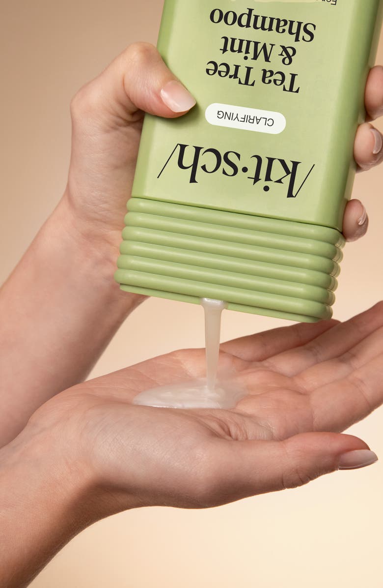 Kitsch Clarifying Tea Tree & Mint Liquid Shampoo, Alternate, color, 