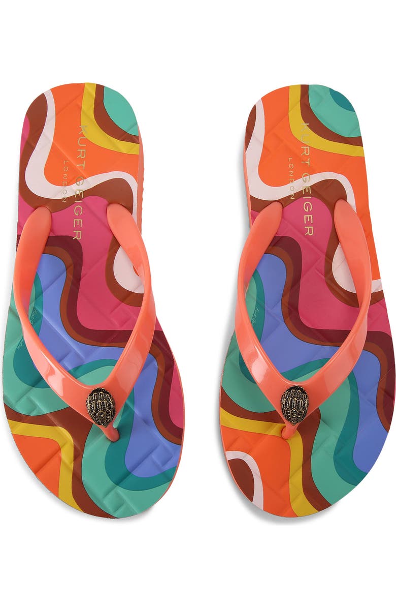 Kurt Geiger London Kensington Quilted Flip Flop, Alternate, color,