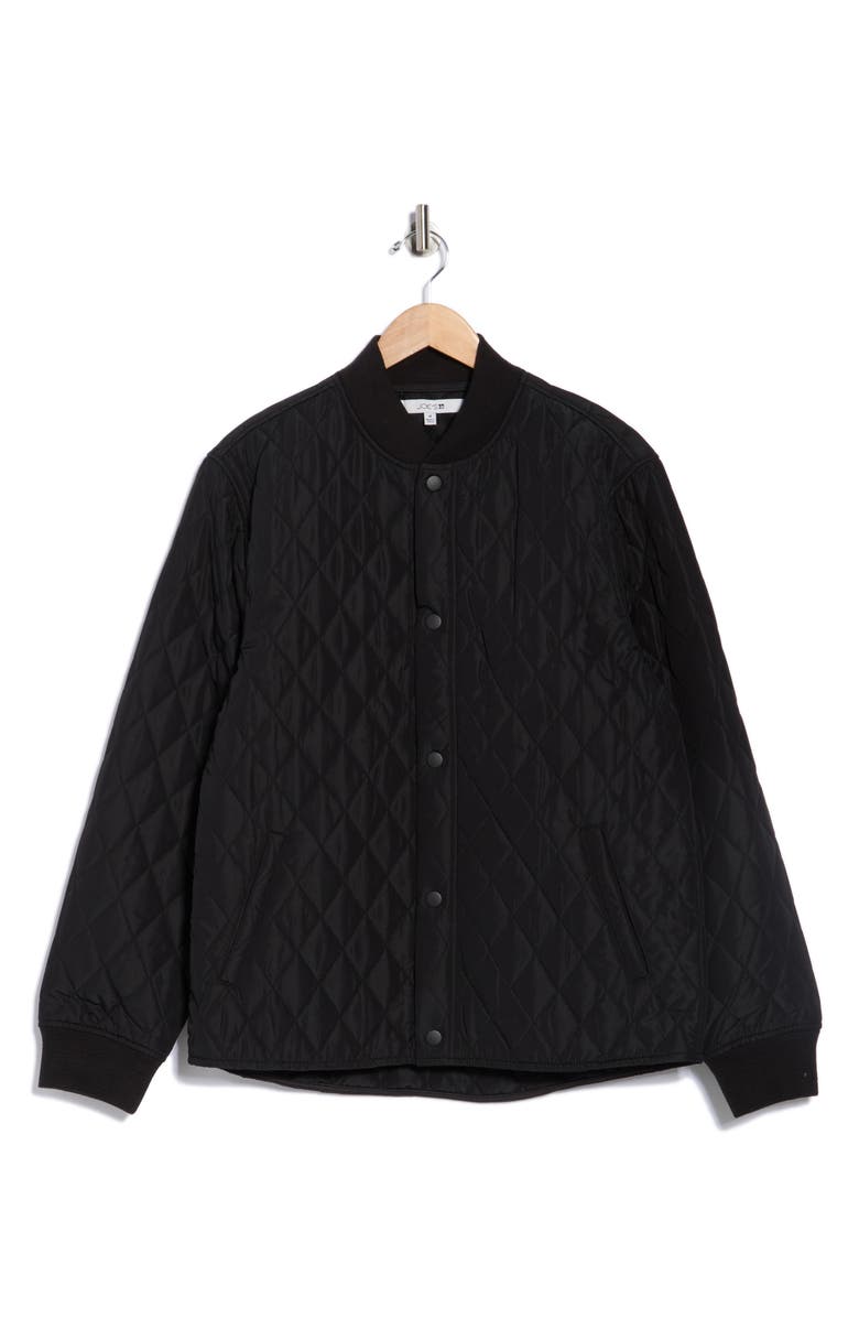 Joe's Diamond Quilted Jacket, Alternate, color, Black