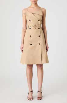 French Connection Belted Trench Dress