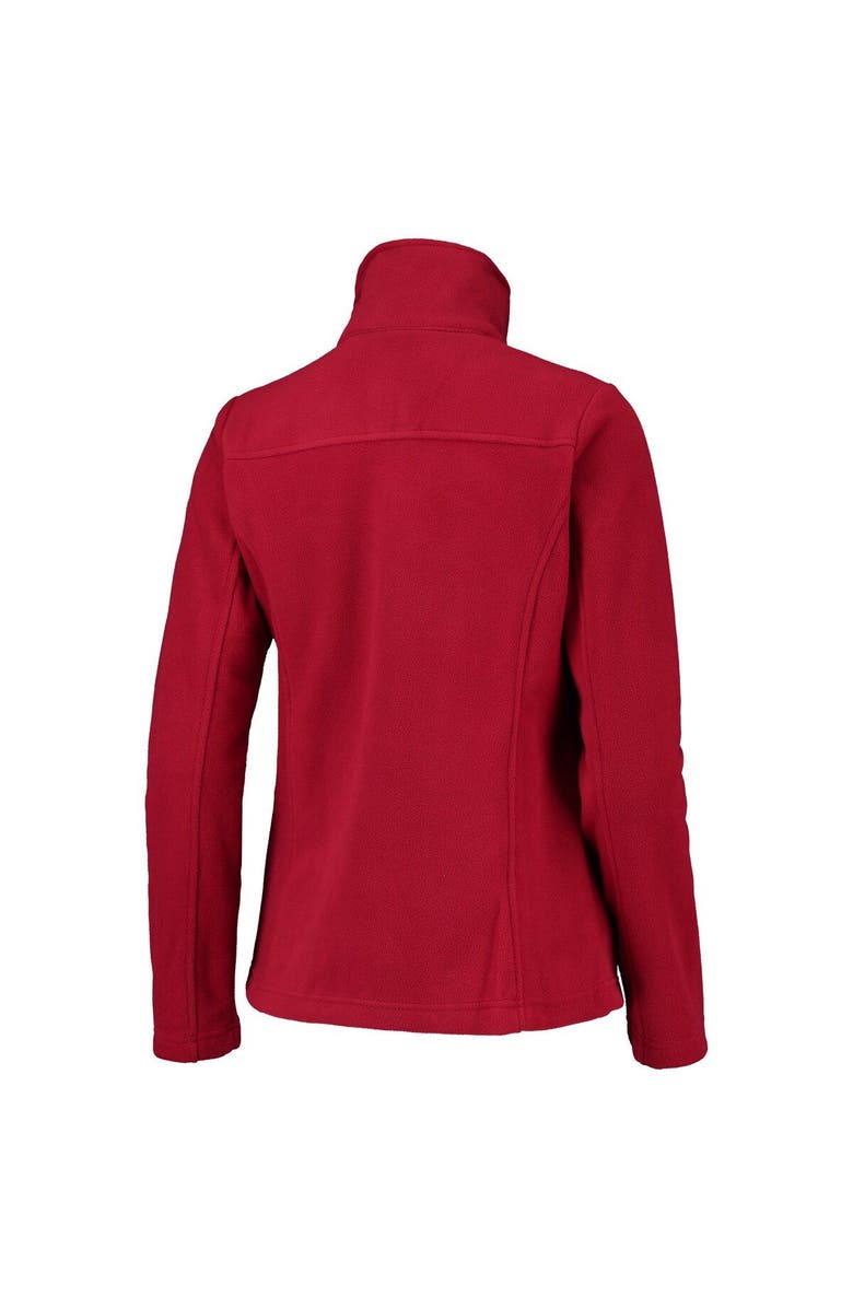 Columbia Women's Columbia Crimson Alabama Crimson Tide Give & Go II Fleece Full-Zip Jacket, Alternate, color,