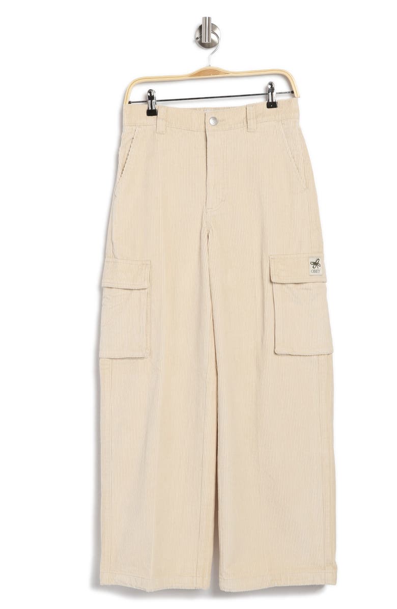Obey Andrea Baggy Cargo Pants, Main, color,