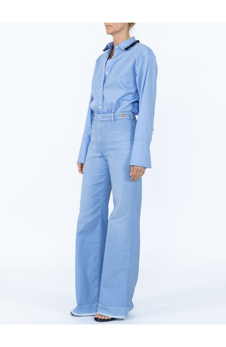 Callas Milano Jerry High rise flare jeans, Alternate, color, Pale Blue