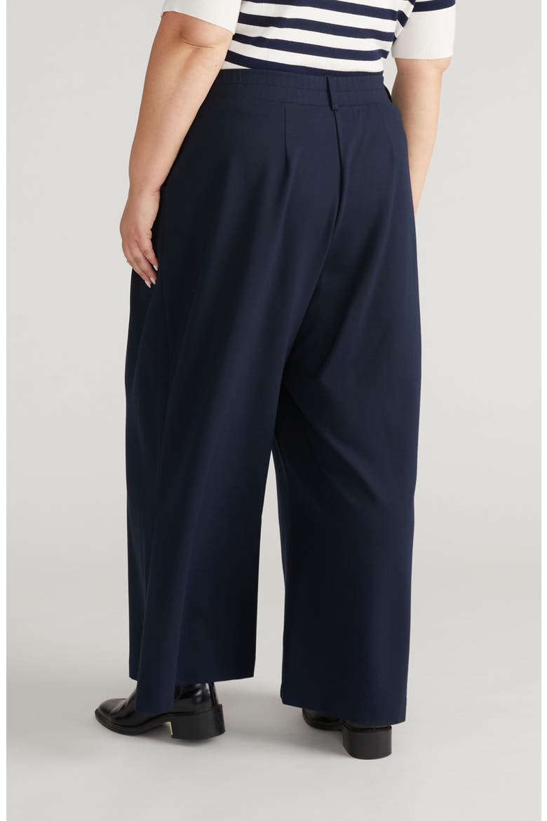 Palais Ponte Wide Leg Pants, Alternate, color, NAVY