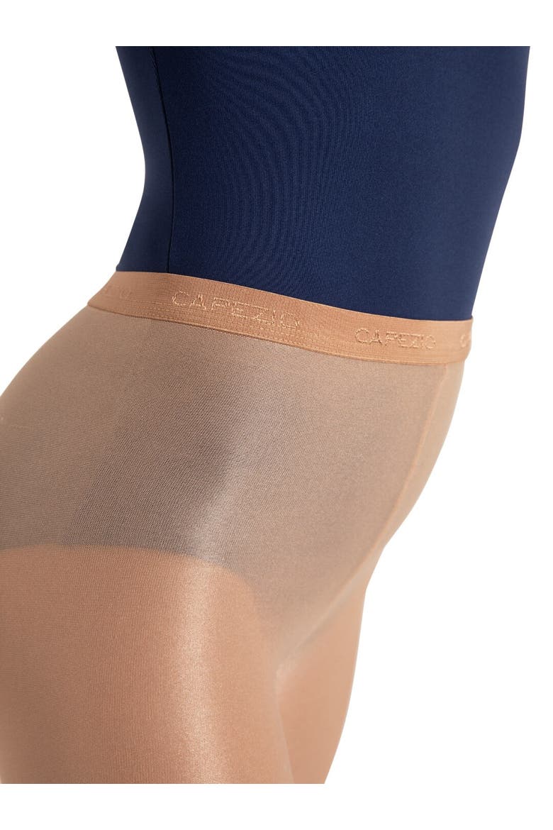 Ultra Shimmery Footed Tight, Alternate, color, light beige