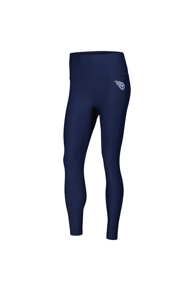 Women's Navy Tennessee Titans Leggings & Midi Bra Set, Alternate, color, Navy
